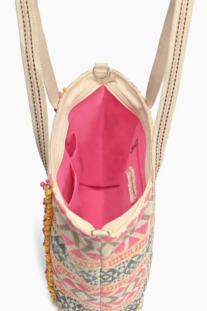 AB23-749 Pink Camo Tote