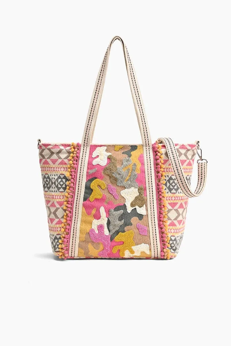 AB23-749 Pink Camo Tote