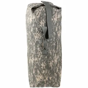 ACU Digital Camouflage - Military Top Load Cotton Canvas Duffle Bag with Shoulder Strap 25" x 42"