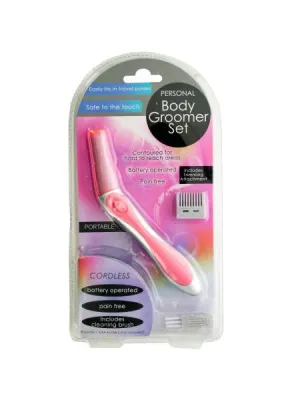 Battery-Operated Personal Body Groomer Set (Available in a pack of 4)