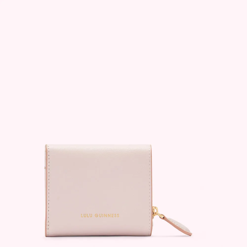 BLUSH LEATHER JODIE WALLET