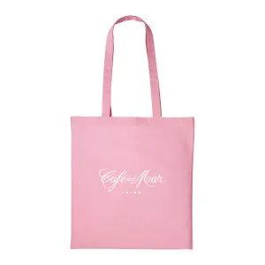 Café del Mar Ibiza White Logo Cotton Tote Bag