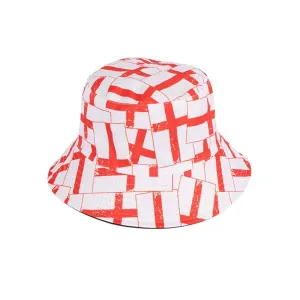 Flag Bucket Hat National Team Sports Party Home Nations