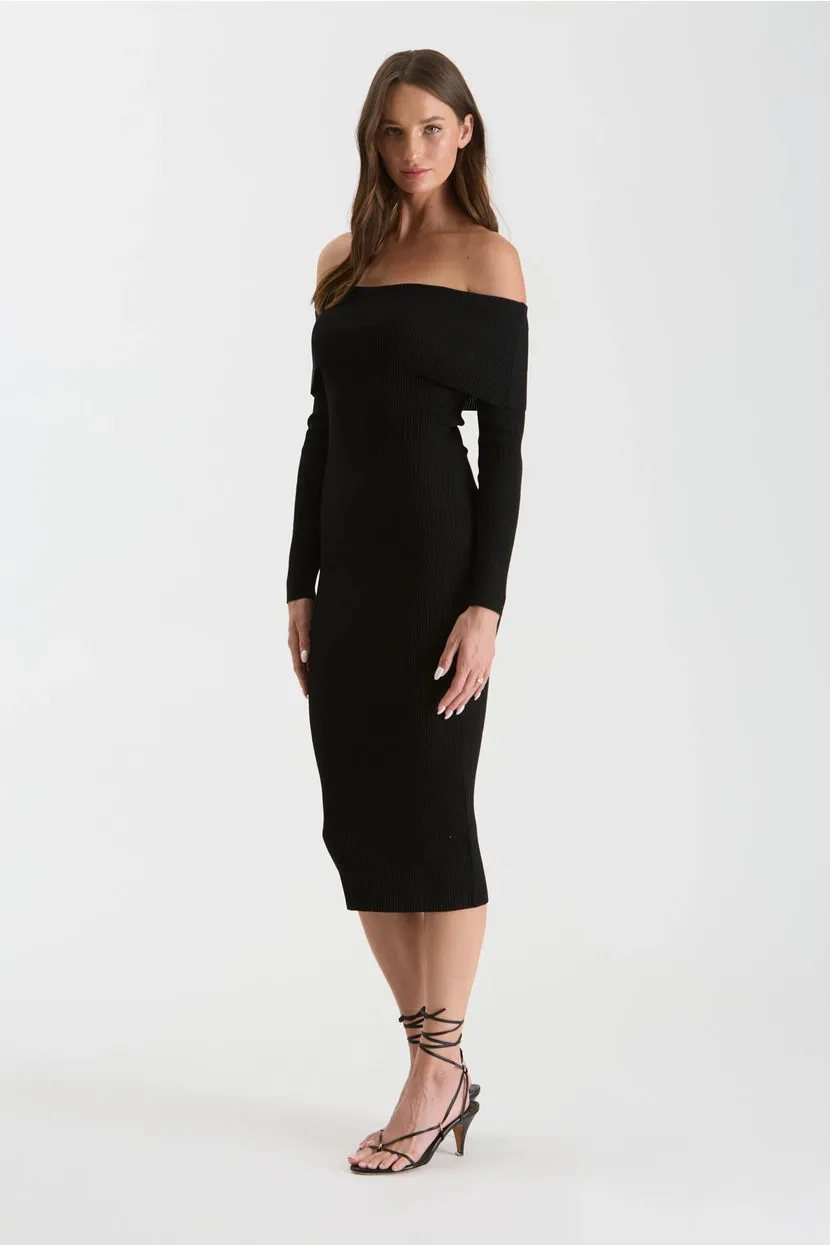 Gracie Off-Shoulder Sweater Dress