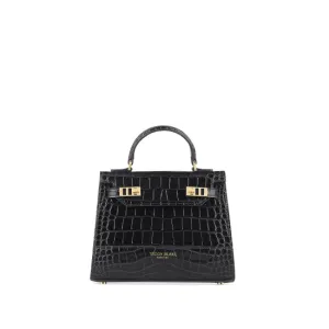 Kim Croco 9" - Black