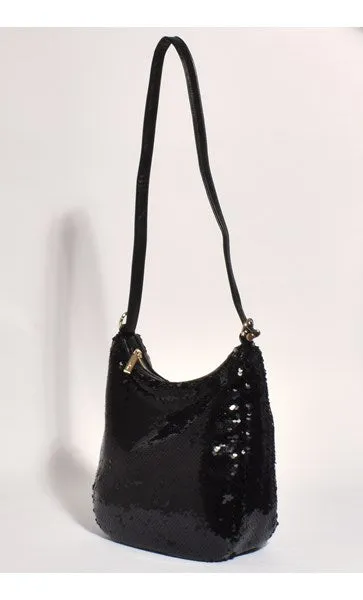 Kylie Sequin Bag with adjustable Shoulder Strap