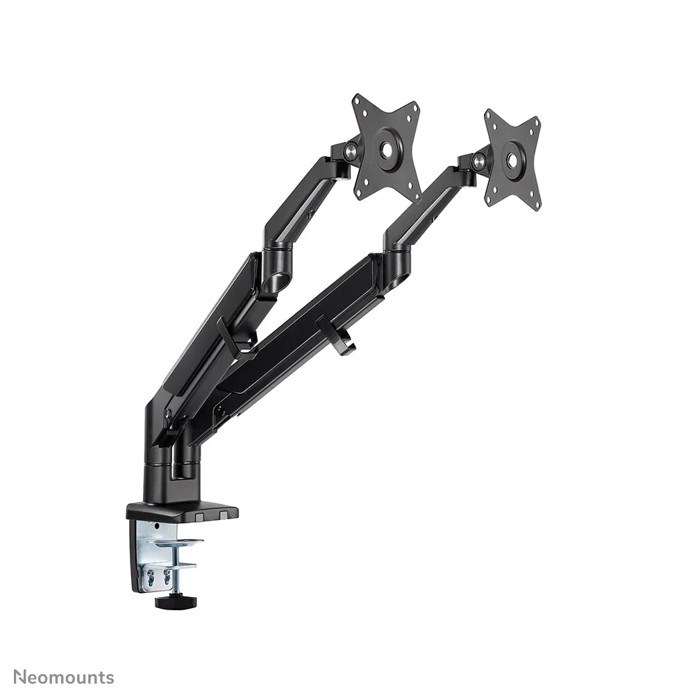 Neomounts Ds70-810Bl2 - Mounting Kit (Desk Mount) - Full-Motion Adjustable Dual Arm - For 2 Lcd Displays - Black - Scree