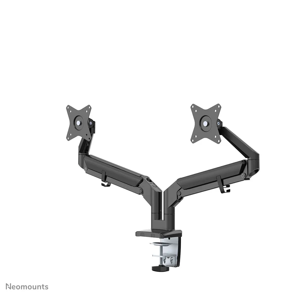 Neomounts Ds70-810Bl2 - Mounting Kit (Desk Mount) - Full-Motion Adjustable Dual Arm - For 2 Lcd Displays - Black - Scree