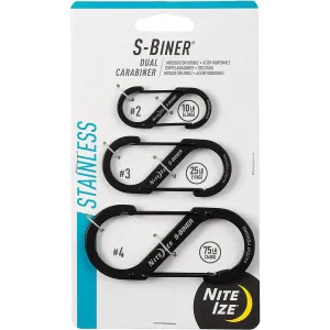 Nite Ize S-Biner Dual Carabiner - 3 Pack