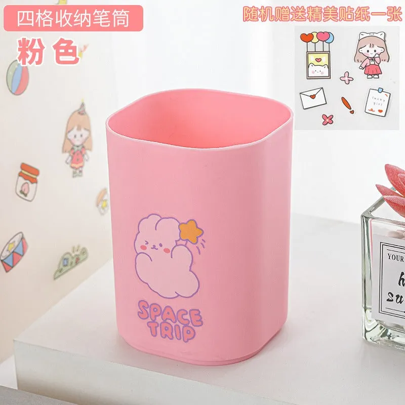 Pastel Color Simple Pen Holder