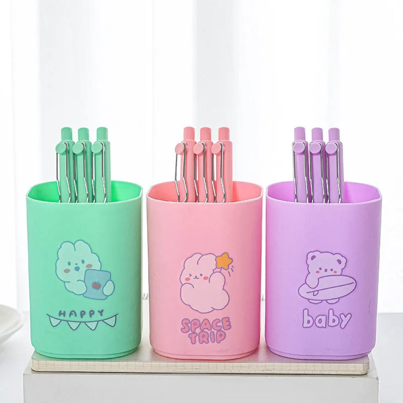 Pastel Color Simple Pen Holder