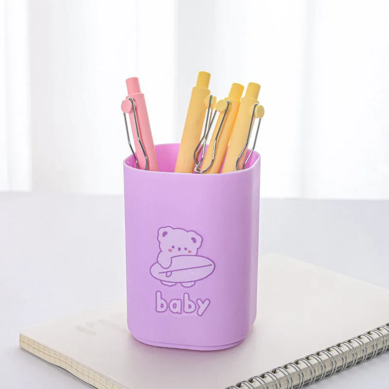 Pastel Color Simple Pen Holder