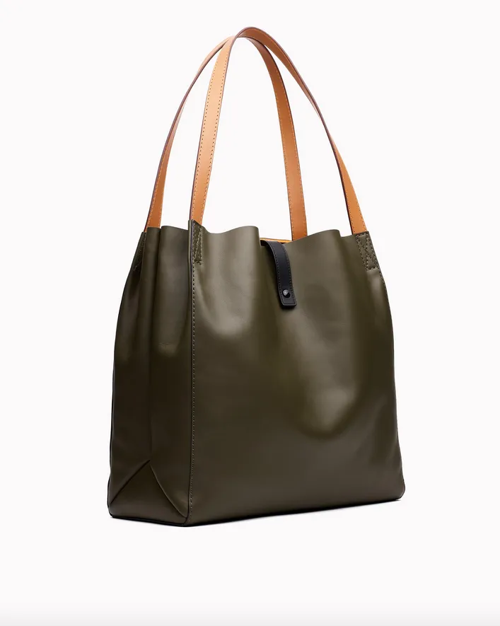 Rag & Bone - Passenger Tote in Olive Night/Black