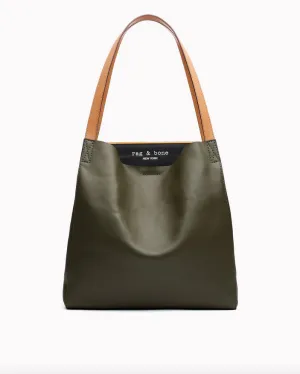 Rag & Bone - Passenger Tote in Olive Night/Black