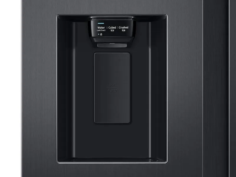 Samsung RS27T5200SG 27.4 cu. ft. Large Capacity Side-by-Side Refrigerator in Black Stainless Steel