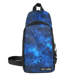 Smell-Proof Premium Convertible Shoulder Bag (BLUE GALAXY)