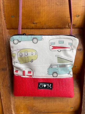 Stella Red Cross Body Purse-Camper