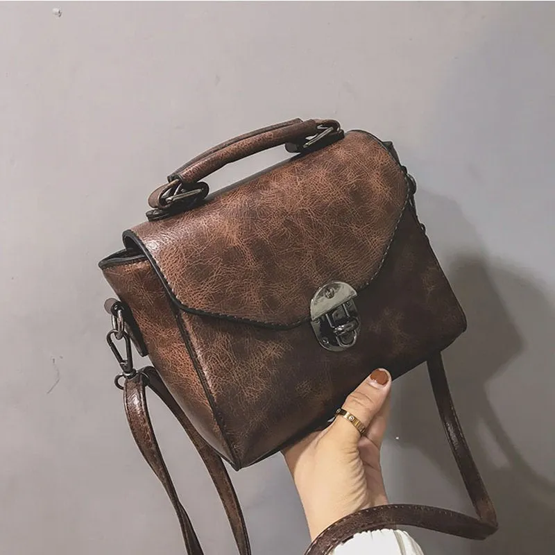 Vintage Small Top-handle Shoulder Bag