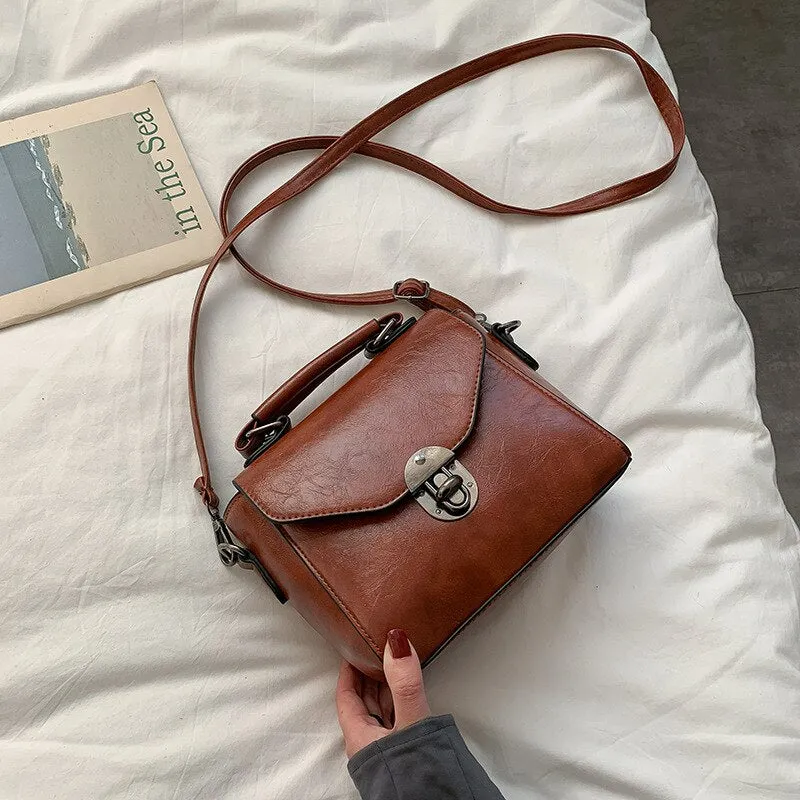 Vintage Small Top-handle Shoulder Bag