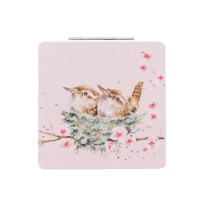 Wrendale Designs Compact Mirror - Wren Bird